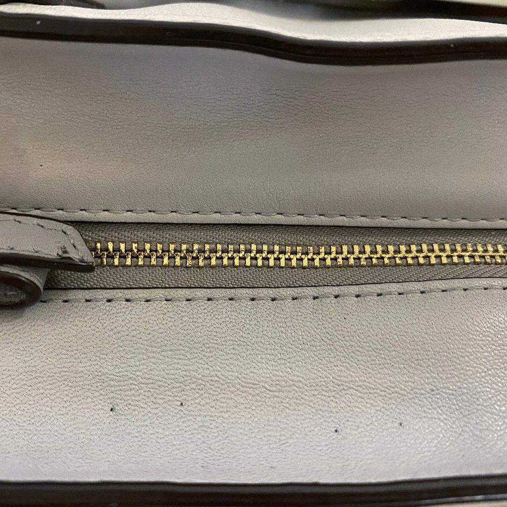 COACH 25057 Blaire Grey Color block Conv. Tote