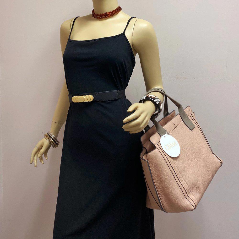 Chloe Alison Cement Pink Shoulder Bag