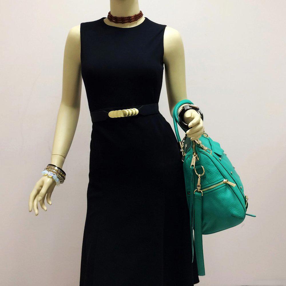 Rebecca Minkoff Cupid Bright Green Leather Satchel