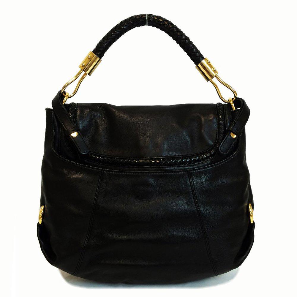 MICHAEL KORS Skorpios Flap Leather Shoulder Bag