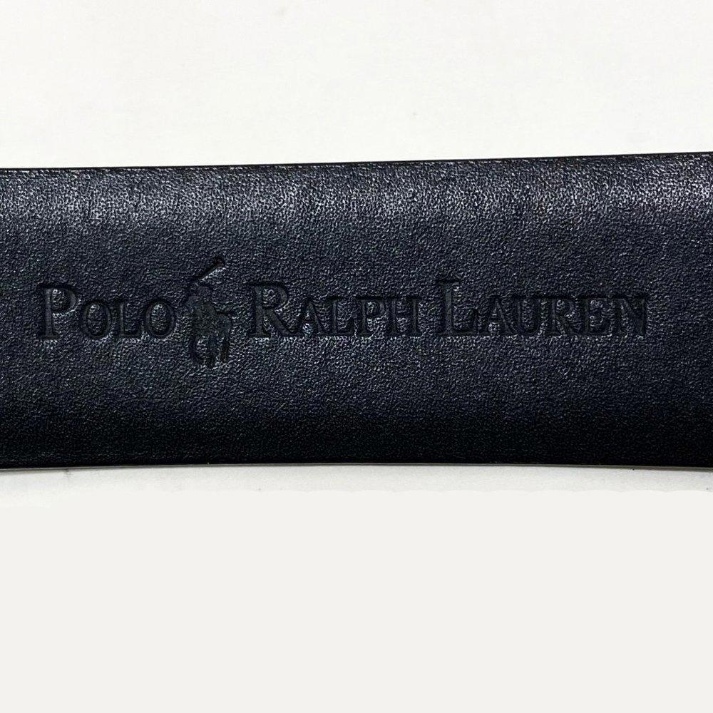 Polo by Ralph Lauren Black Leather Belt
