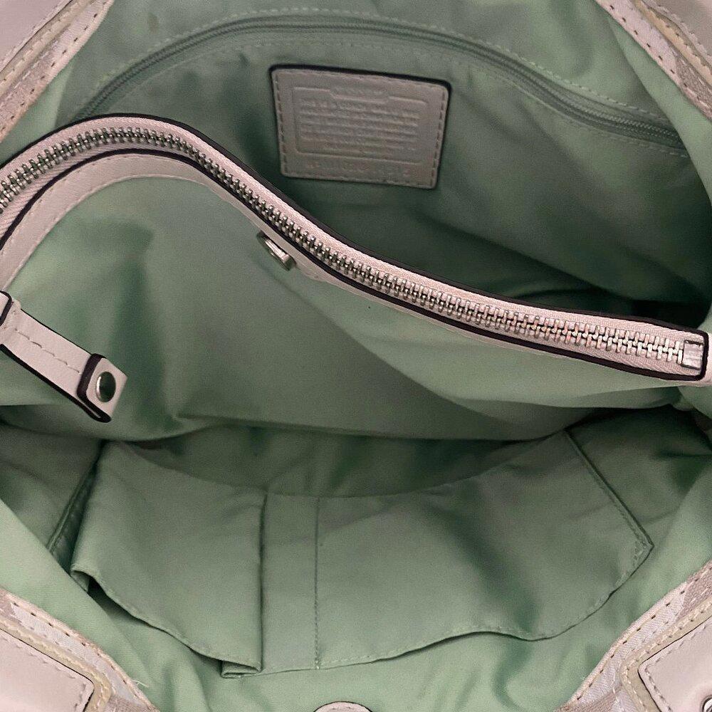 COACH 14515 Peyton Op Art Carryall Satchel Bag