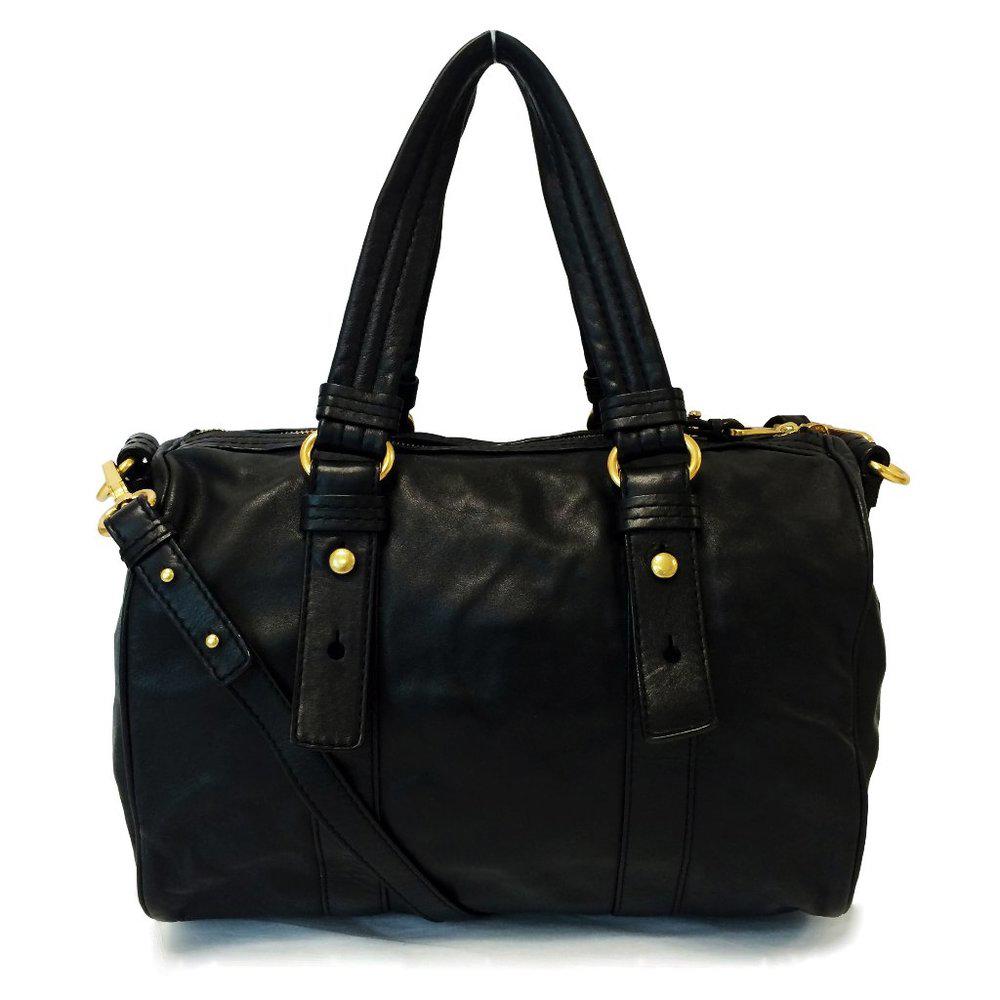 Marc by Marc Jacobs Totally Turnlock Shifty Black Satchel