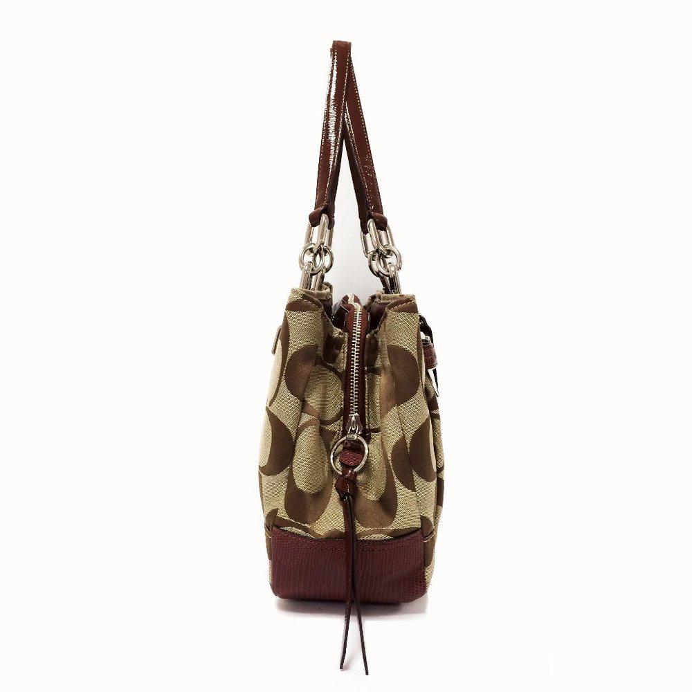 COACH 17806 Jayden Carryall Khaki Shoulder Bag