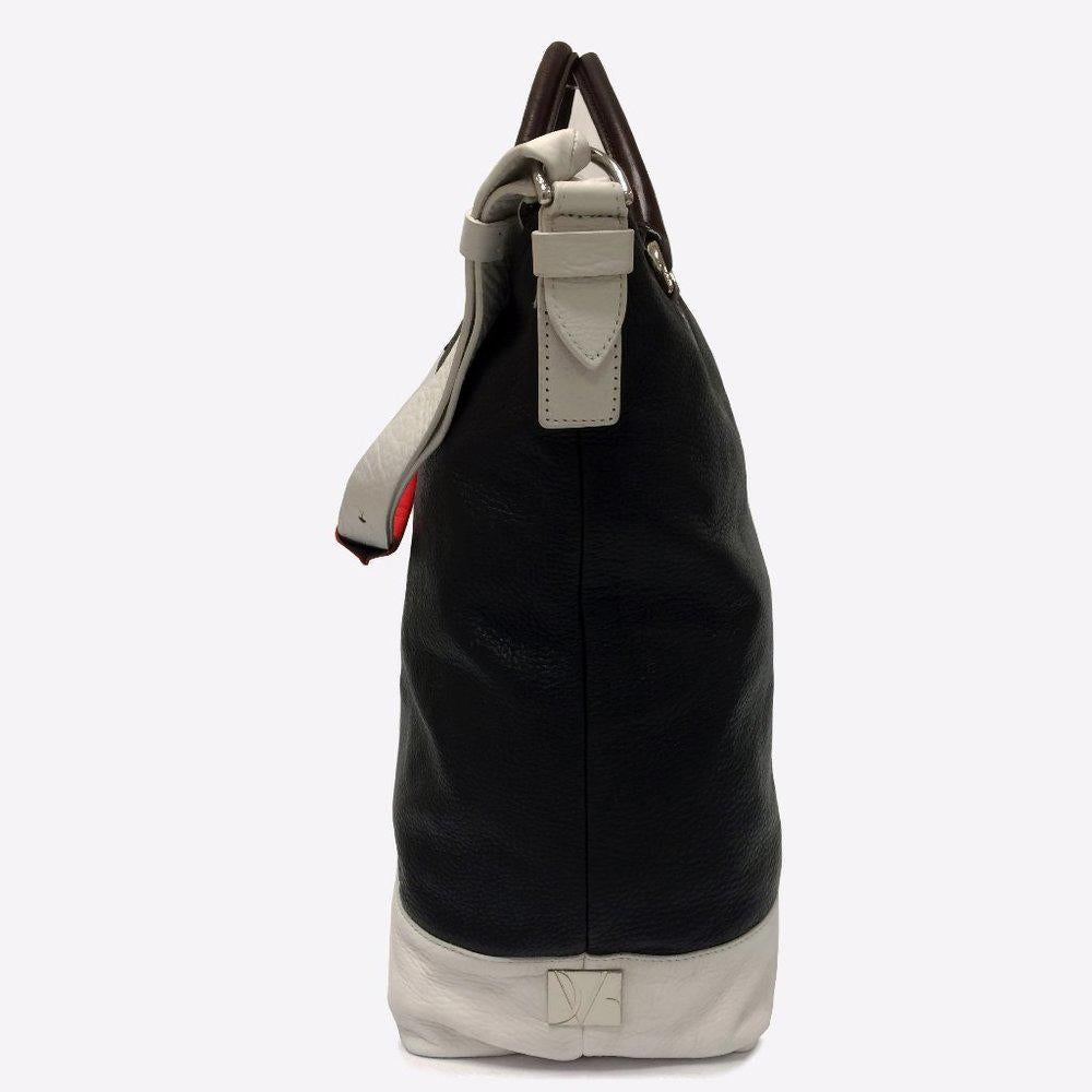 DVF Drew Colorblock Bucket tote