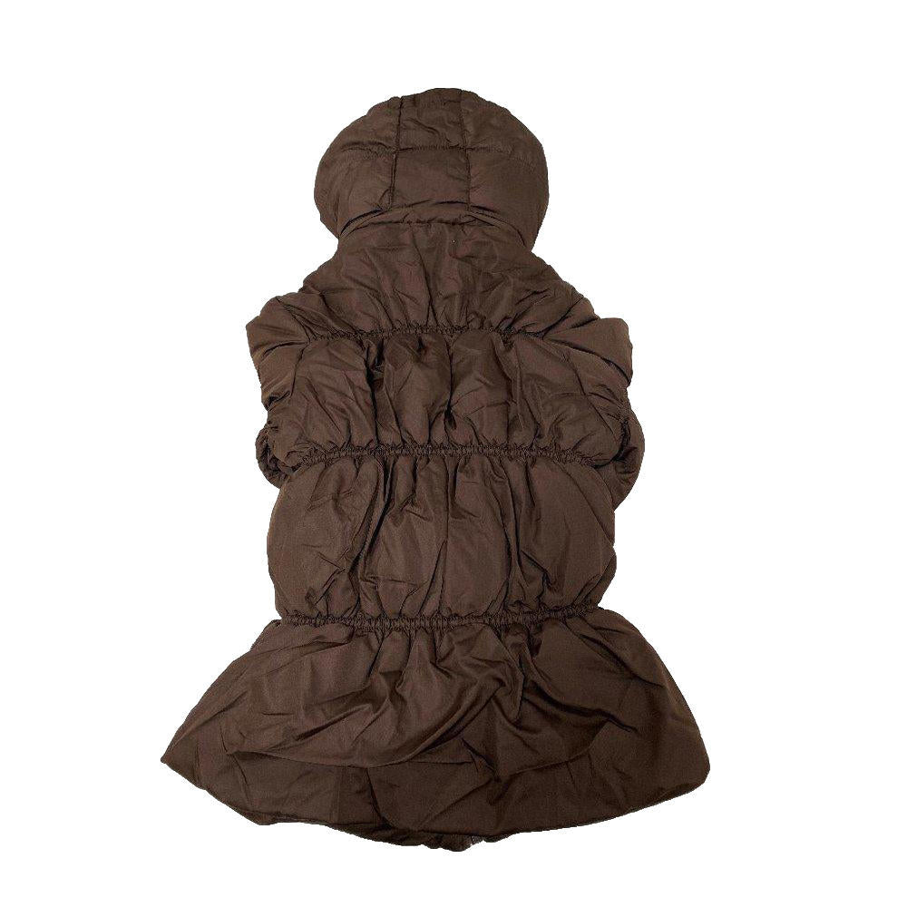 U.S Polo Association Brown Puffer Coat Unisex Kids L(14-16)