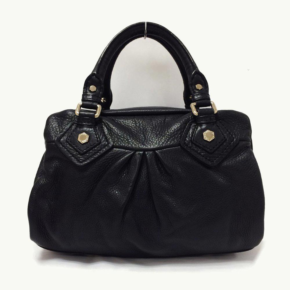 Marc by Marc Jacobs Classic Q Baby Groove Black Satchel