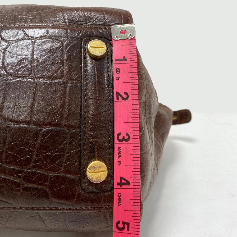 Rachel Zoe Dark Brown Leather Satchel