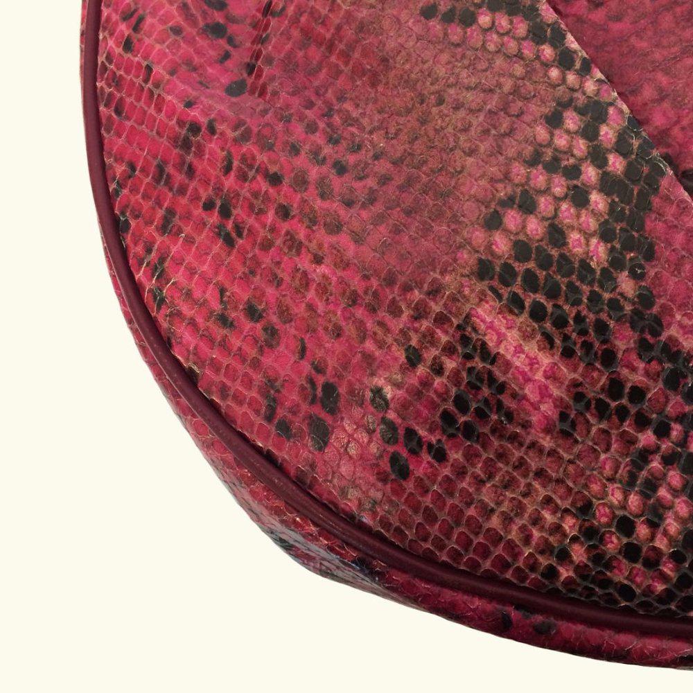 Elie Tahari Emmy Snake Embossed Hobo