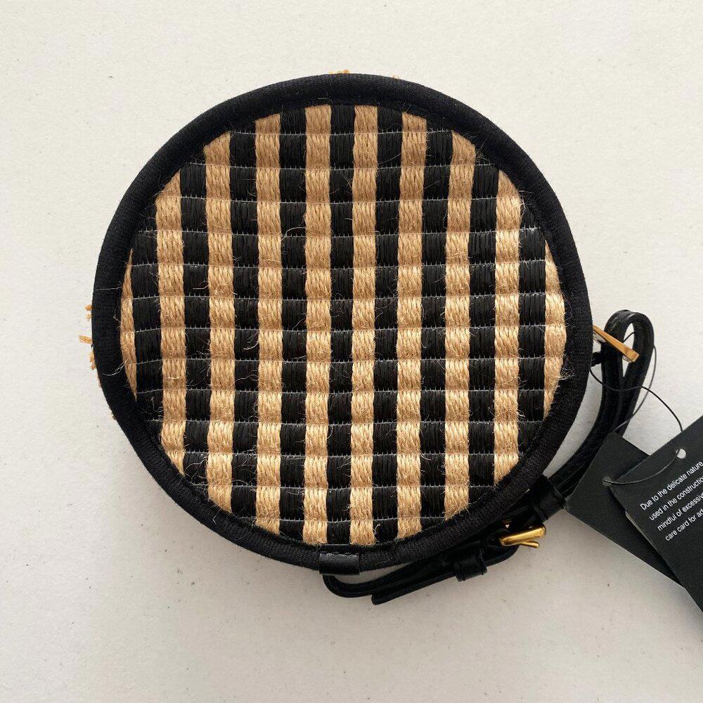 Marc by Marc Jacobs Round Striped Wristlet Bag