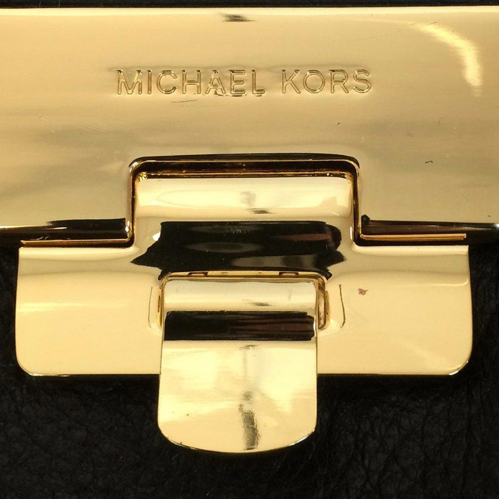 Michael by Michael Kors Top Zip Leather Satchel Bag