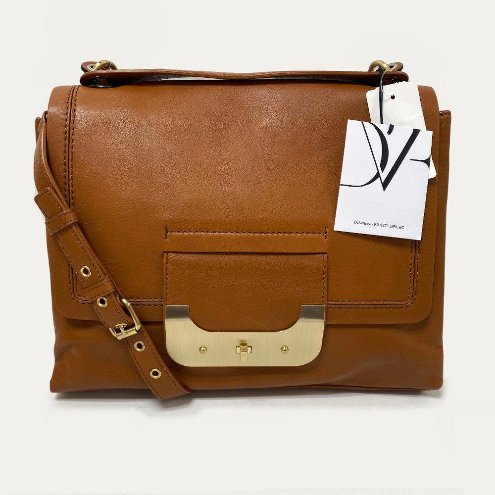 DVF Harper Connect Leather Bag