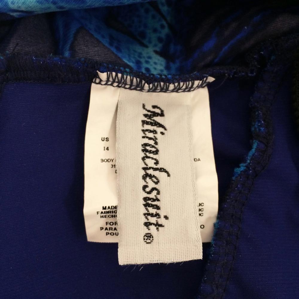 Miraclesuit Oceanus Blue One piece Suit