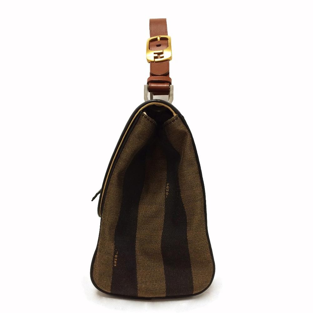 Fendi Silvana Black Leather Bag