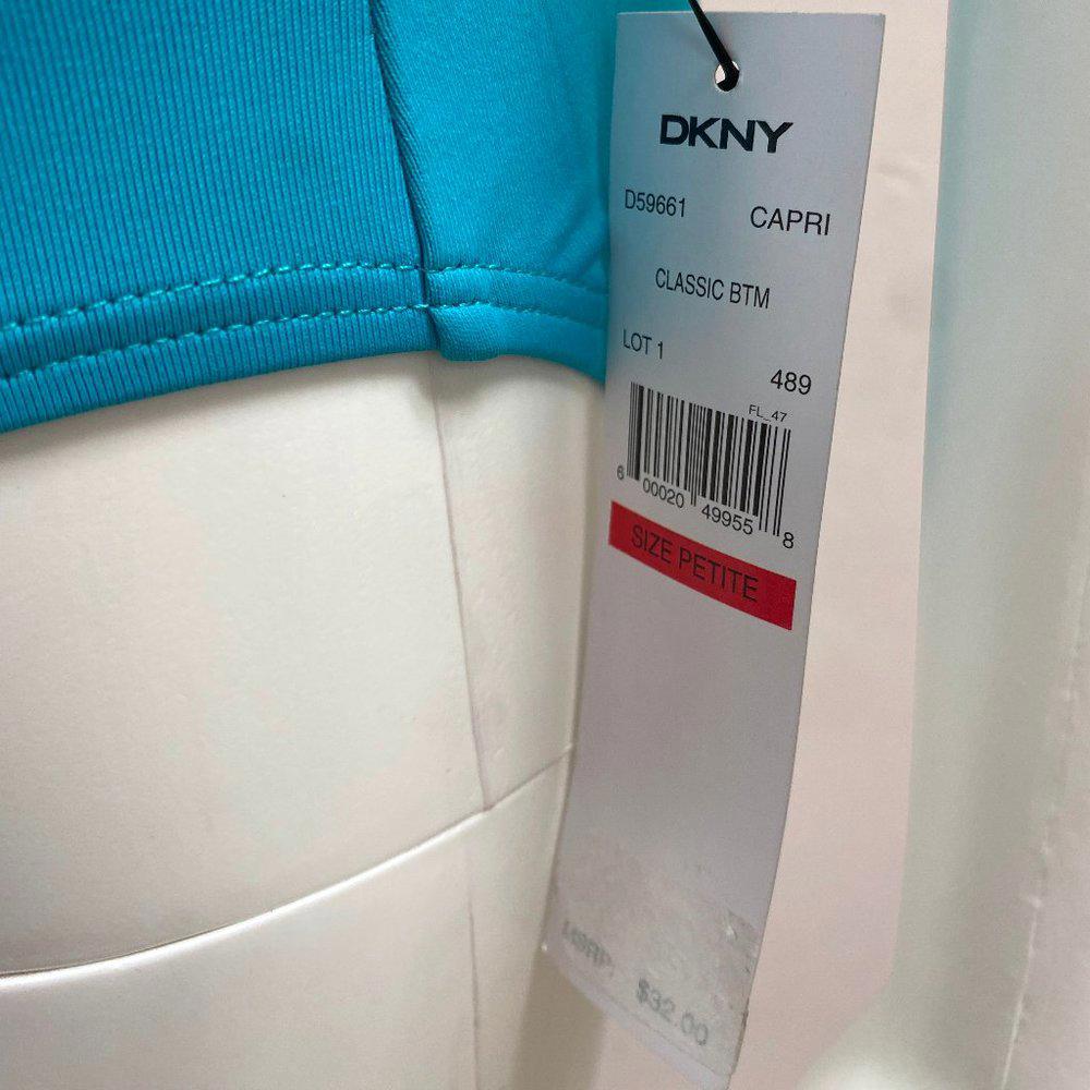 DKNY Capri Blue Classic Swim Bottom