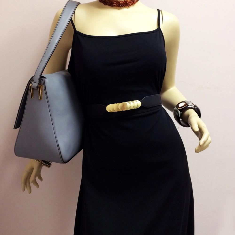 Fendi Blue Mamma Shoulder Bag