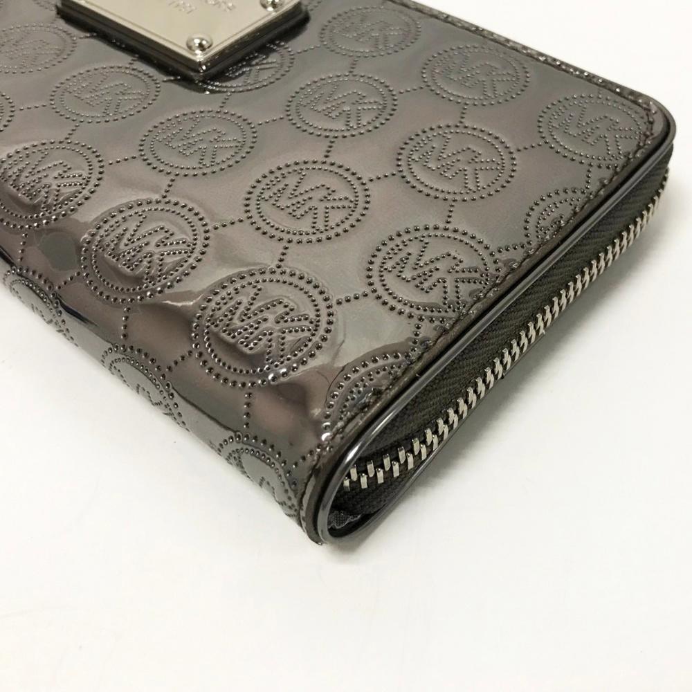 Michael Michael Kors Monogram Metallic Wallet
