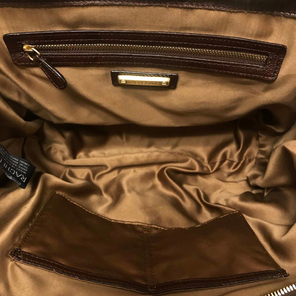 Rachel Zoe Dark Brown Leather Satchel