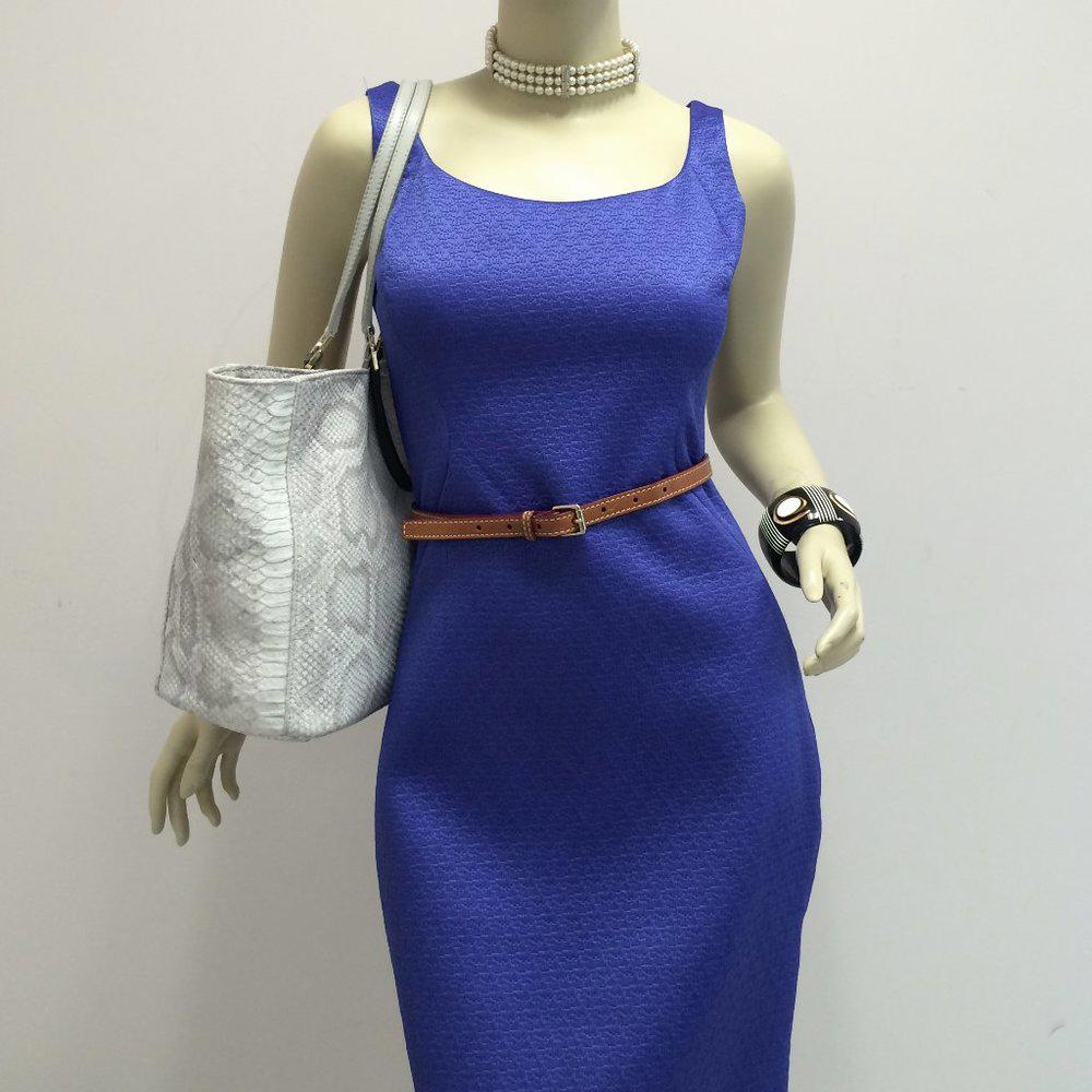 Furla Gemini Snake Embossed Shopper Tote