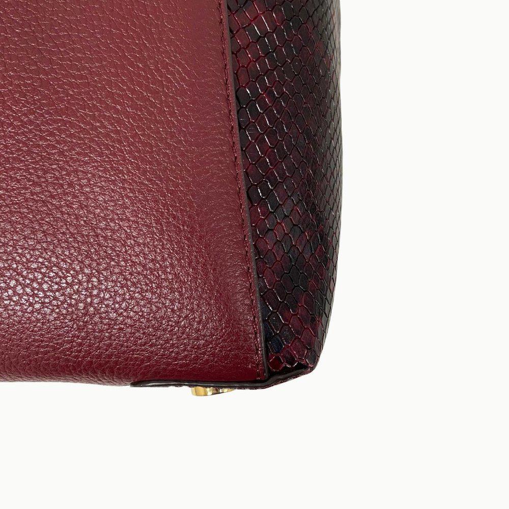 Michael by Michael kors Riley Merlot Satchel Bag