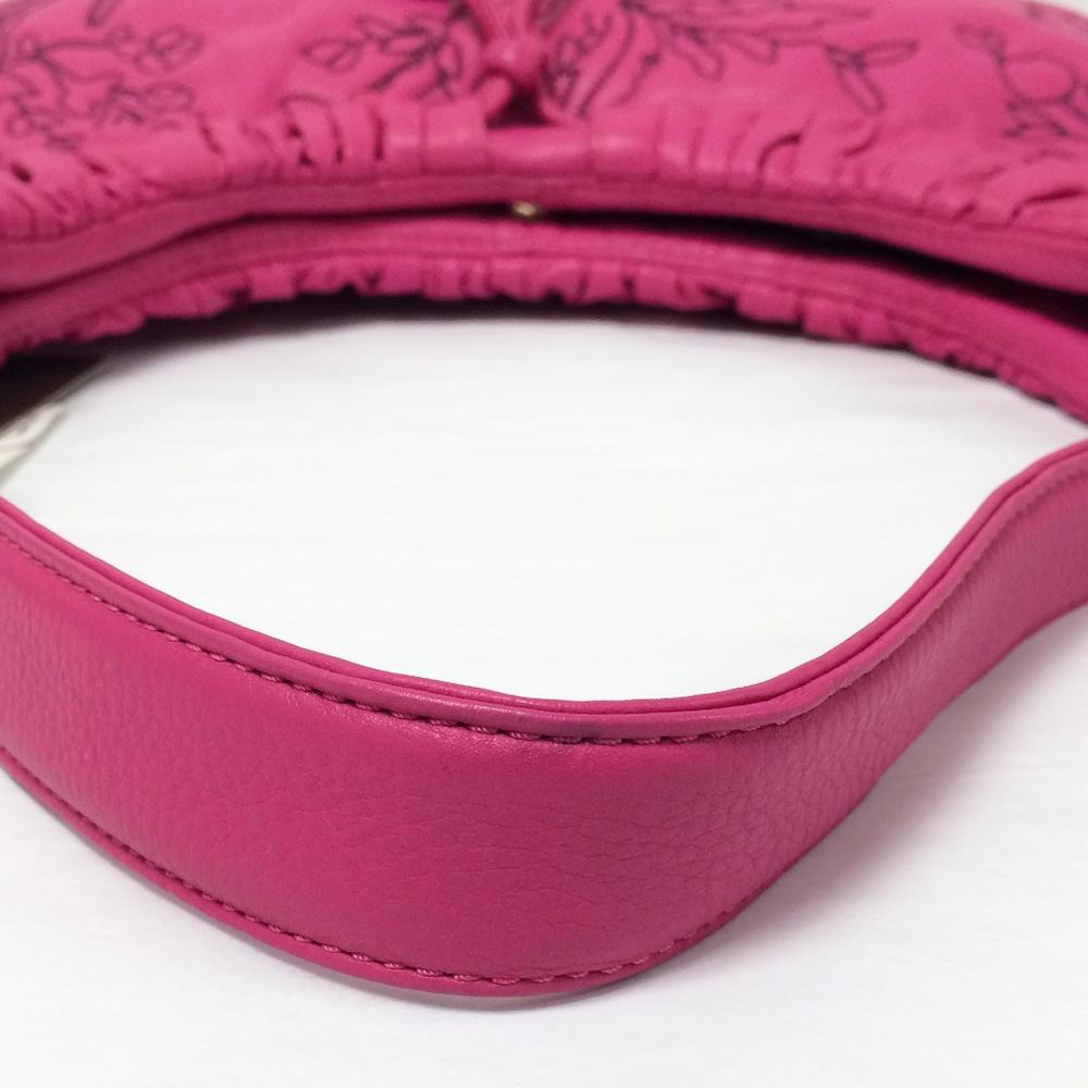 Fiore by Isabella Fiore Pink Stitch Flower Bag