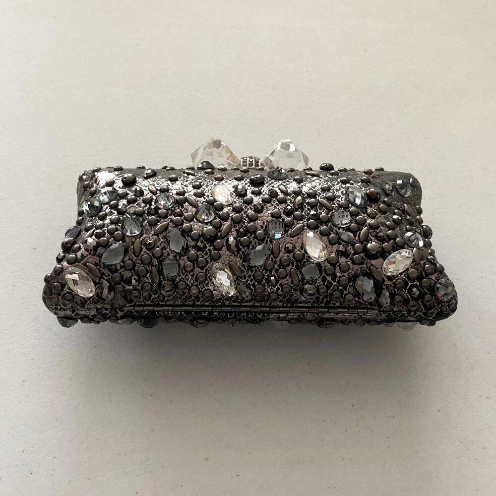 Judith Leiber Vanessa Metallic Clutch Bag