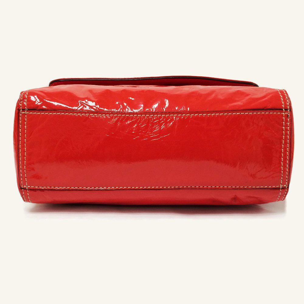 Milly Patent Leather Shoulder Bag