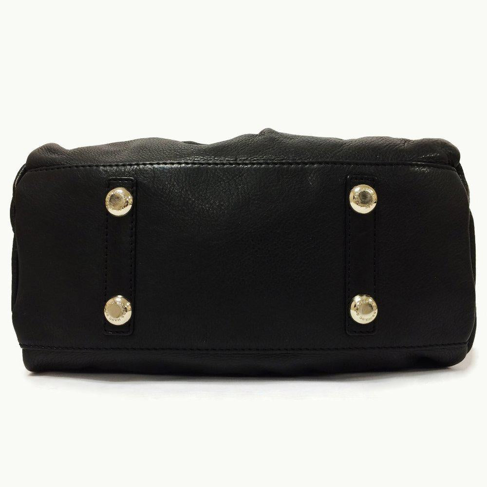 Marc by Marc Jacobs Classic Q Baby Groove Black Satchel