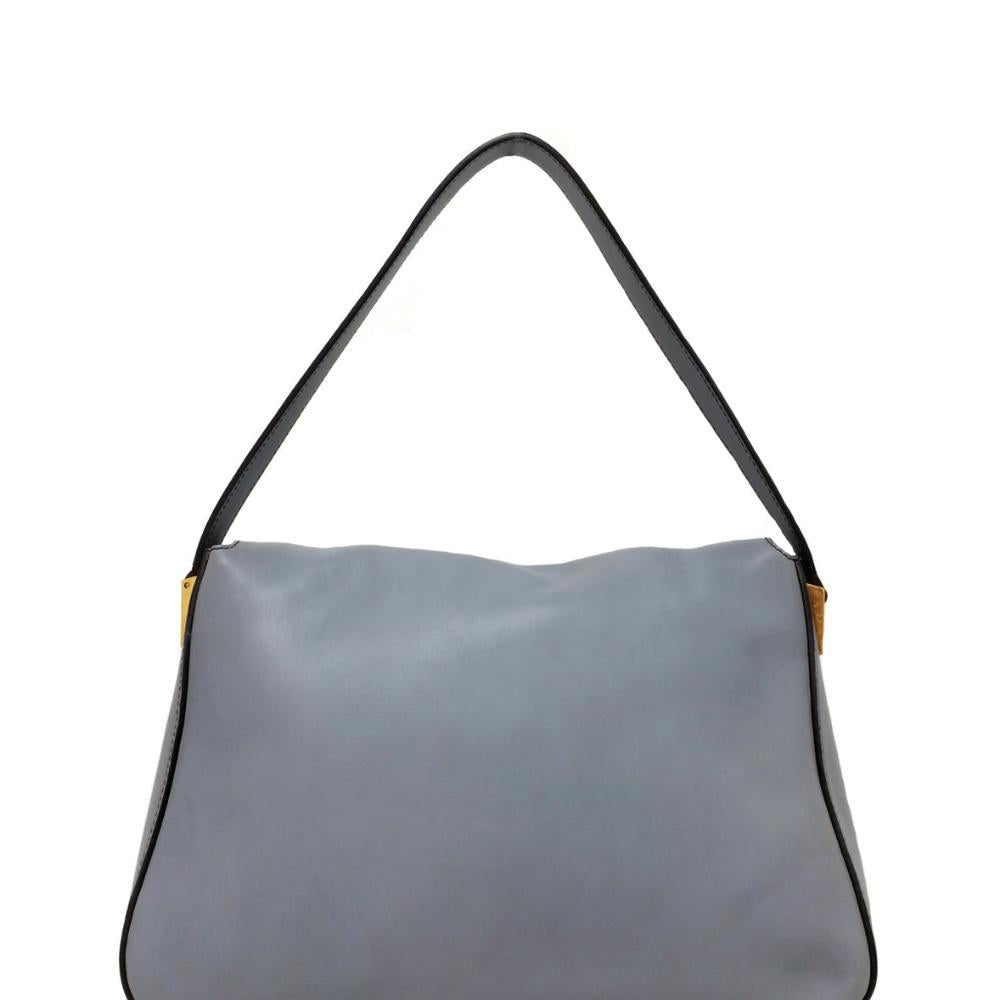Fendi Blue Mamma Shoulder Bag