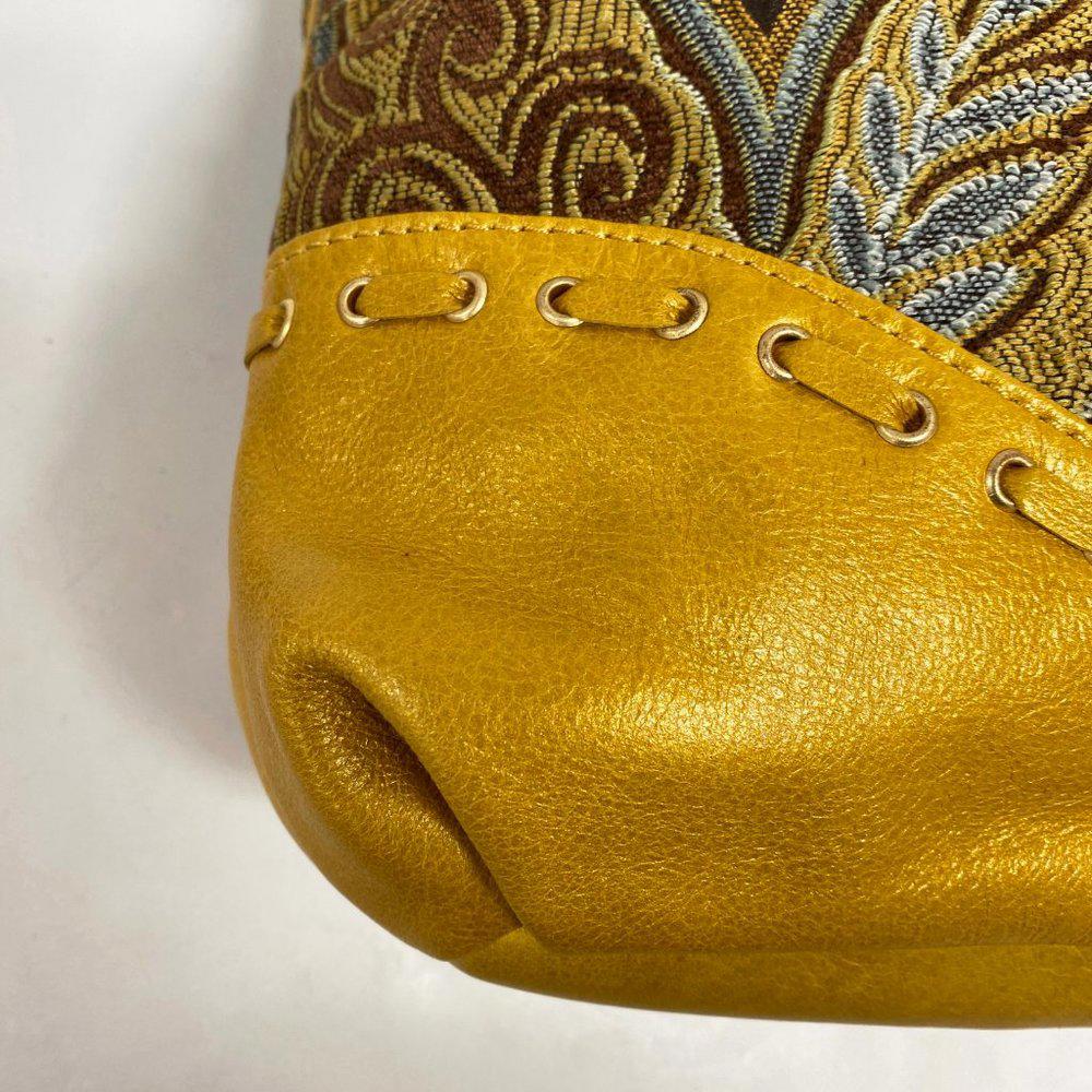 Fiore by Isabella Fiore Gold Corduroy Bag