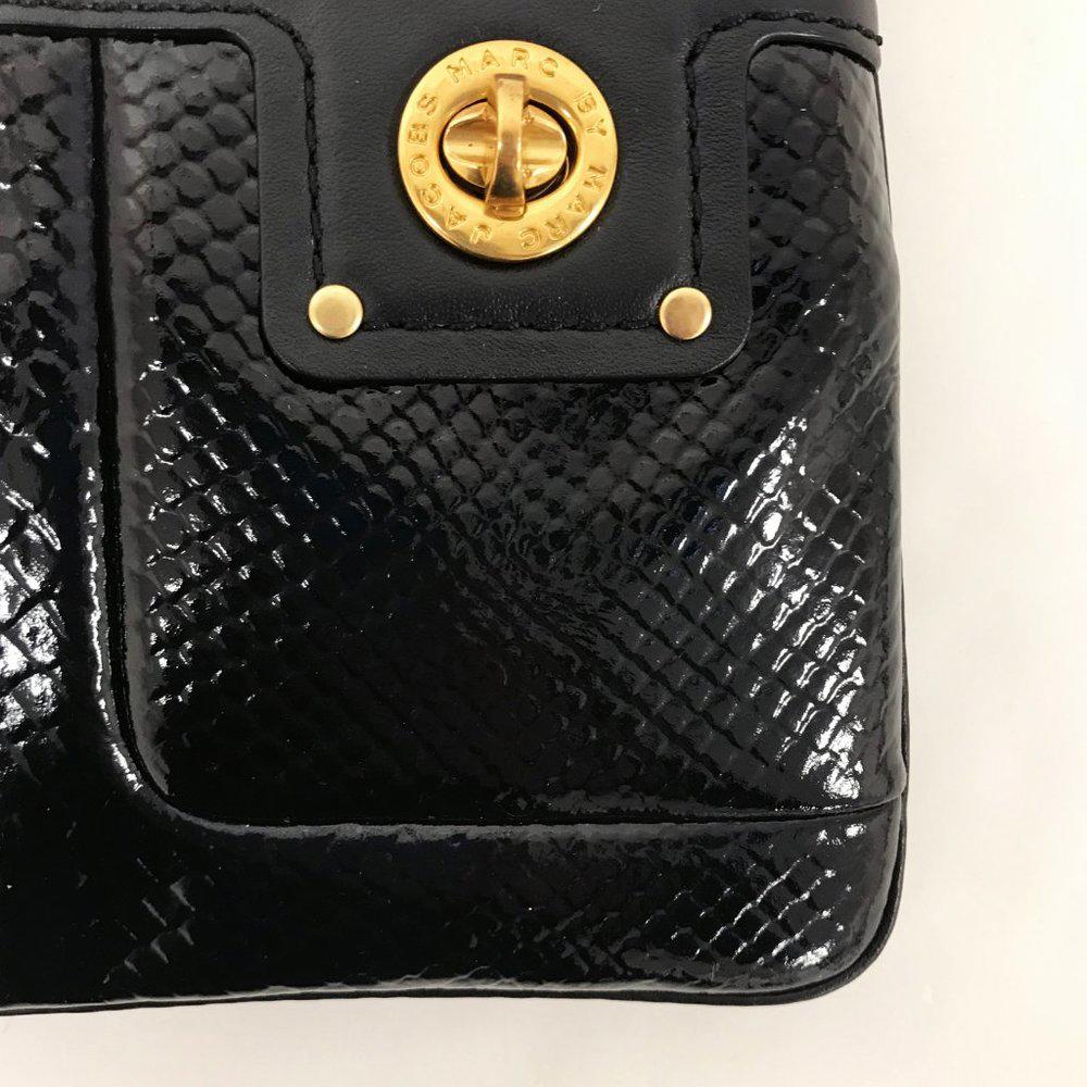 Marc by Marc Jacobs Shine Percy Black Leather Bag