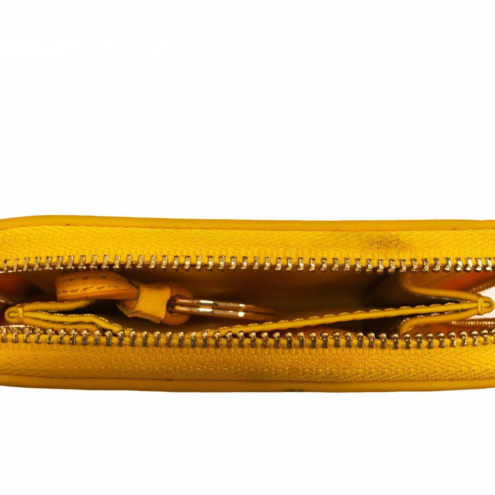 Tory Burch Robinson Mini Yellow Coin Purse