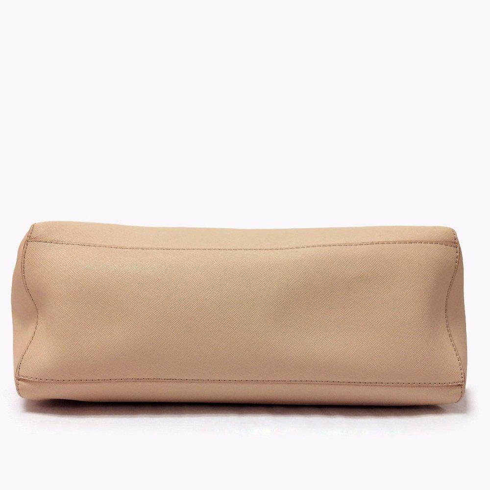 Tory Burch York Oak Small Buckle Tote