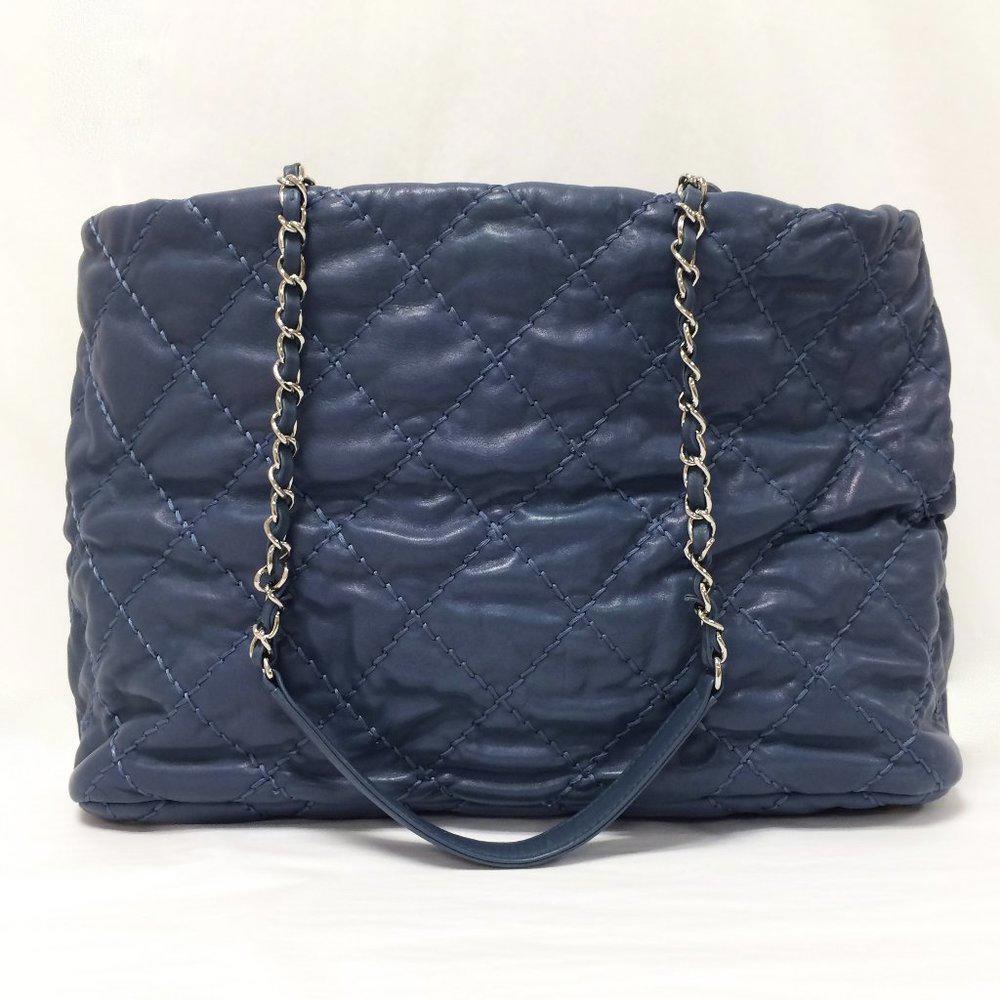 CHANEL Love Me Tender Denim Blue Tote