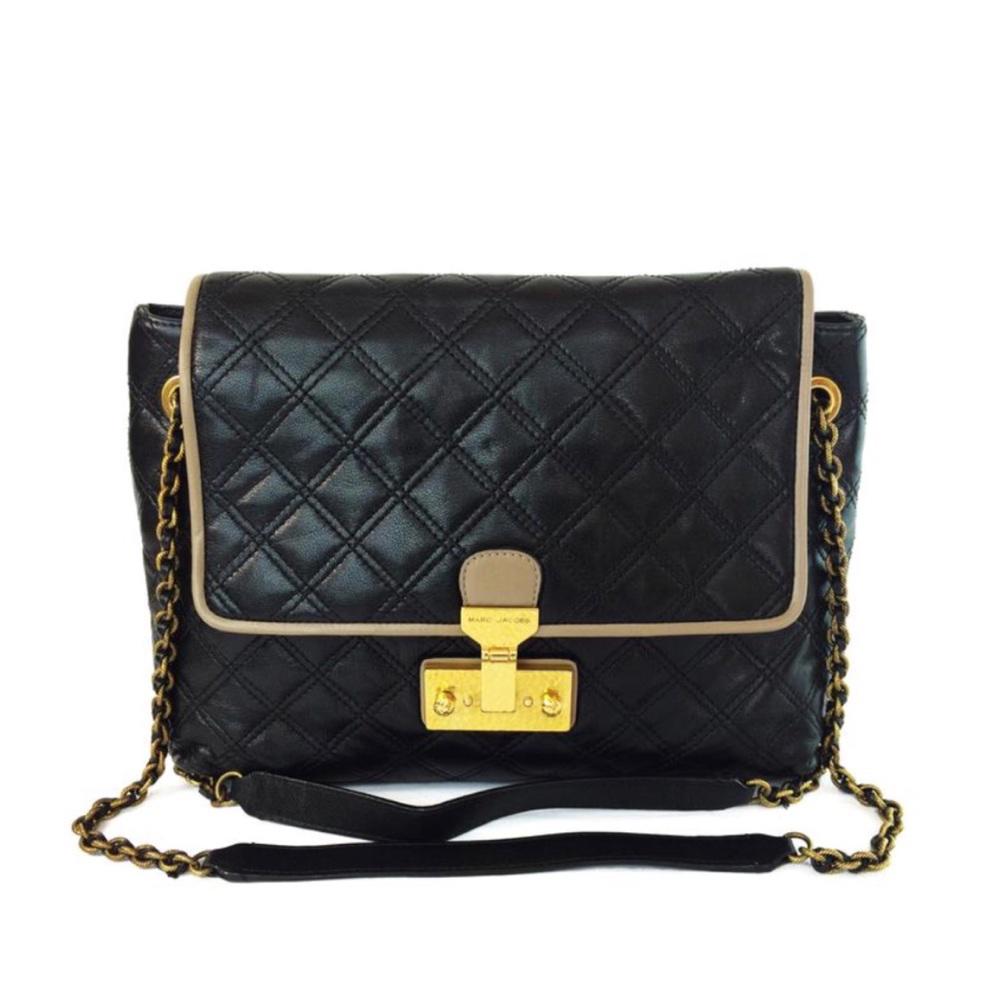 Marc Jacobs XL Single Leather Shoulder Bag