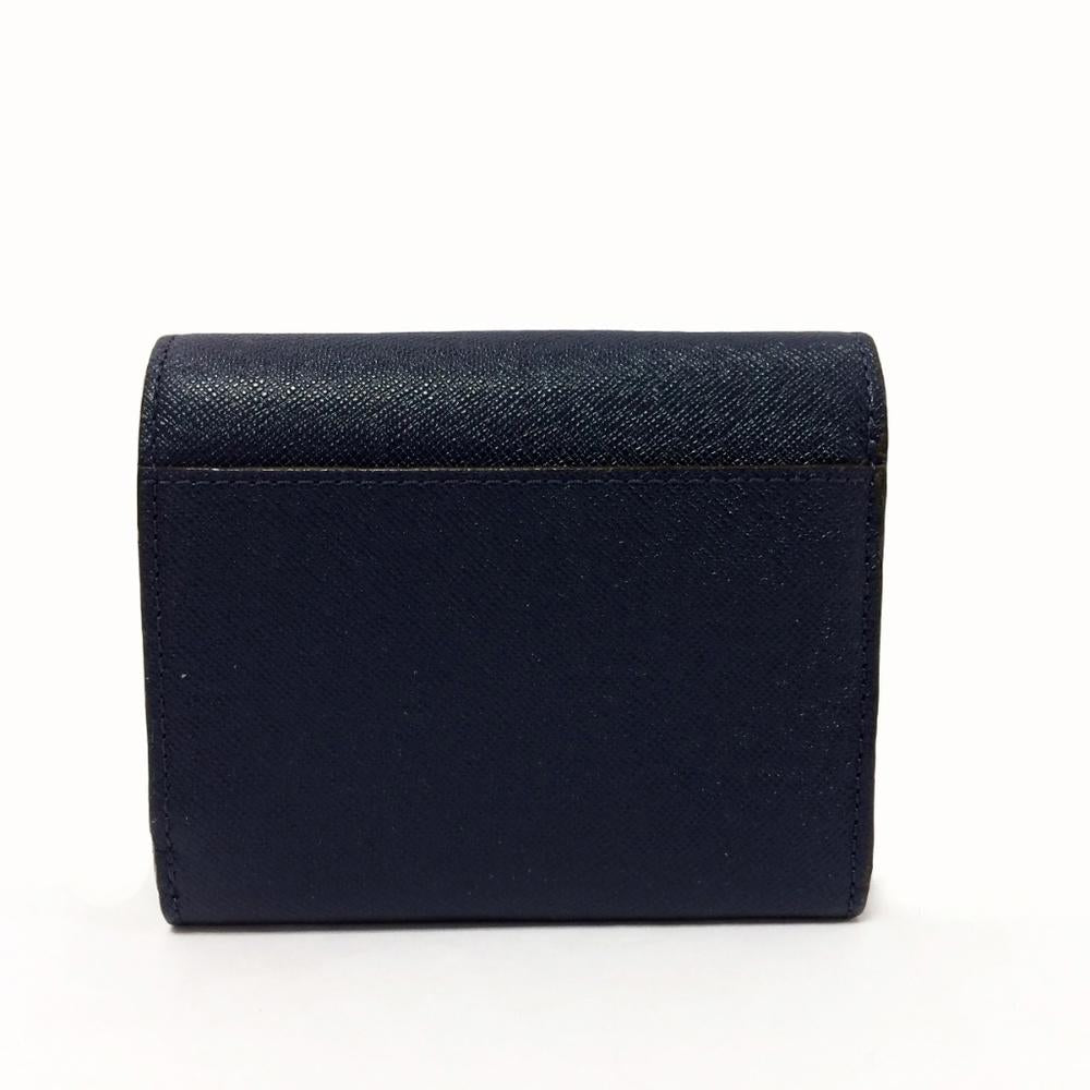 Michael by Michael Kors Color Block Navy Blue Wallet