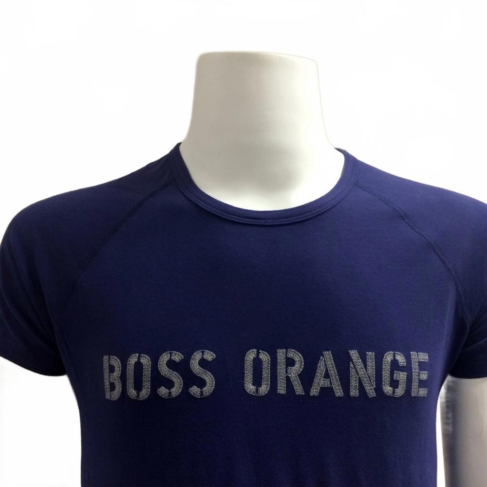 Boss by Hugo Boss Navy Blue Men T - Shirt Size L