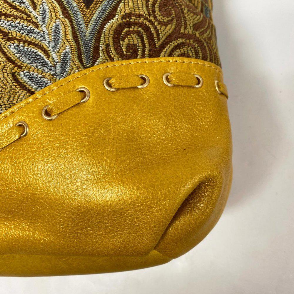 Fiore by Isabella Fiore Gold Corduroy Bag