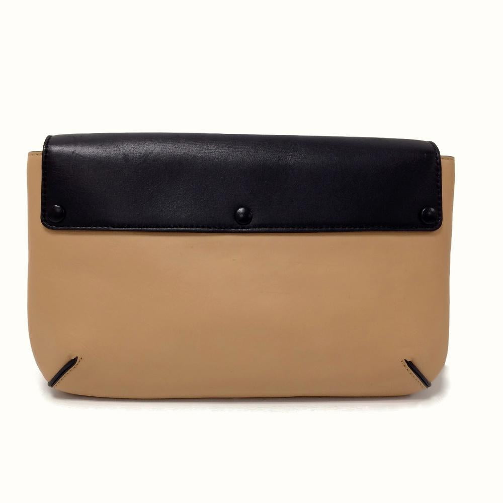 Chloe Amelia Leather Clutch Bag