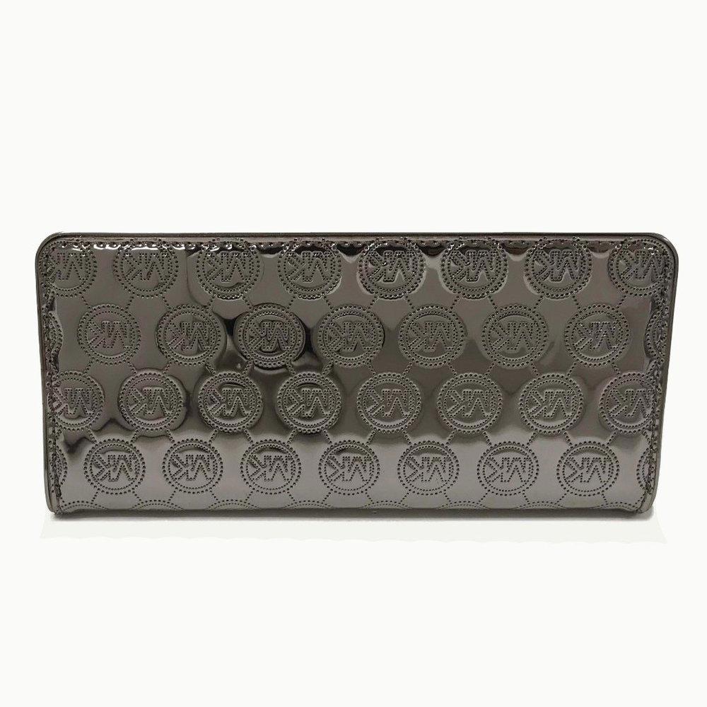 Michael Michael Kors Monogram Metallic Wallet