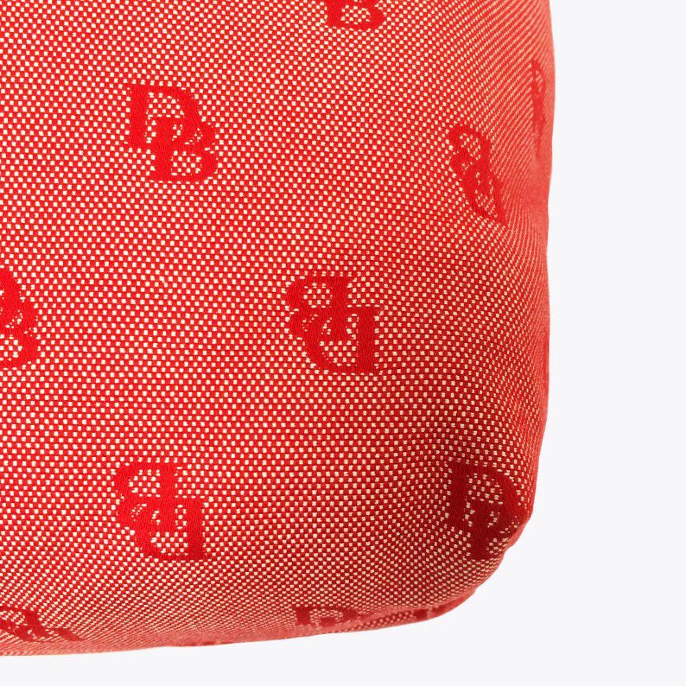 Dooney & Bourke Red Canvas Shoulder Bag