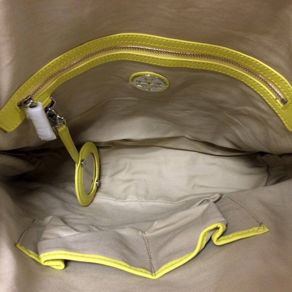 Tory Burch Pyramid Stud Citrus Dome Tote