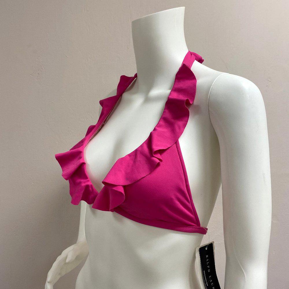 Ralph Lauren Fuscia Bikini Top
