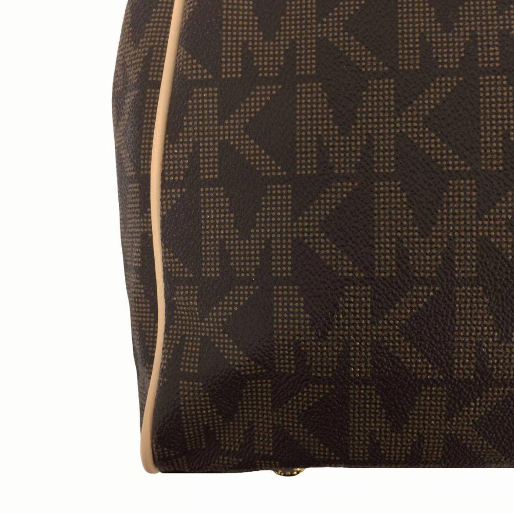 Michael by Michael Kors Monogram Brown Work Tote