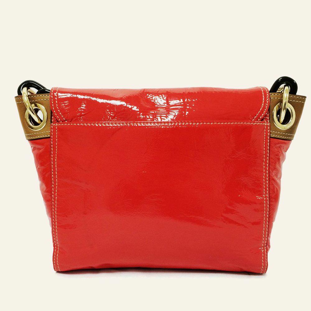 Milly Patent Leather Shoulder Bag