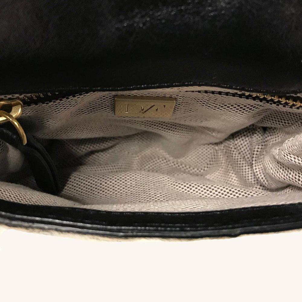 DVF Harper Bon Bon Zebra Print Bag