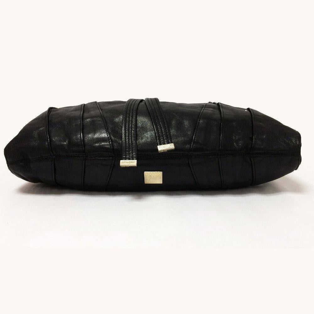 Kooba Black Leather Hobo Bag