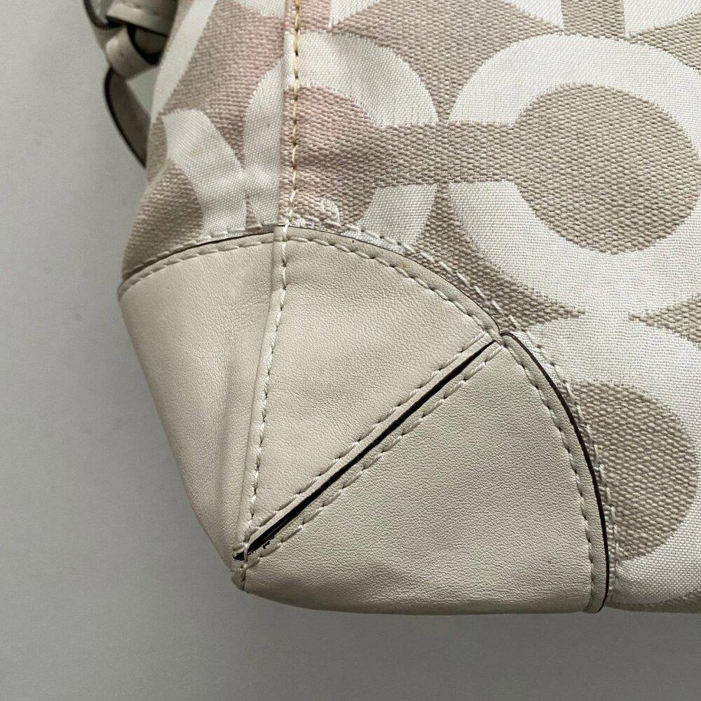 COACH 14515 Peyton Op Art Carryall Satchel Bag