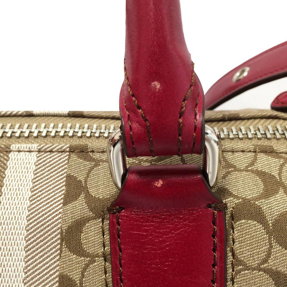 COACH 21154 Red Legacy Molly Satchel