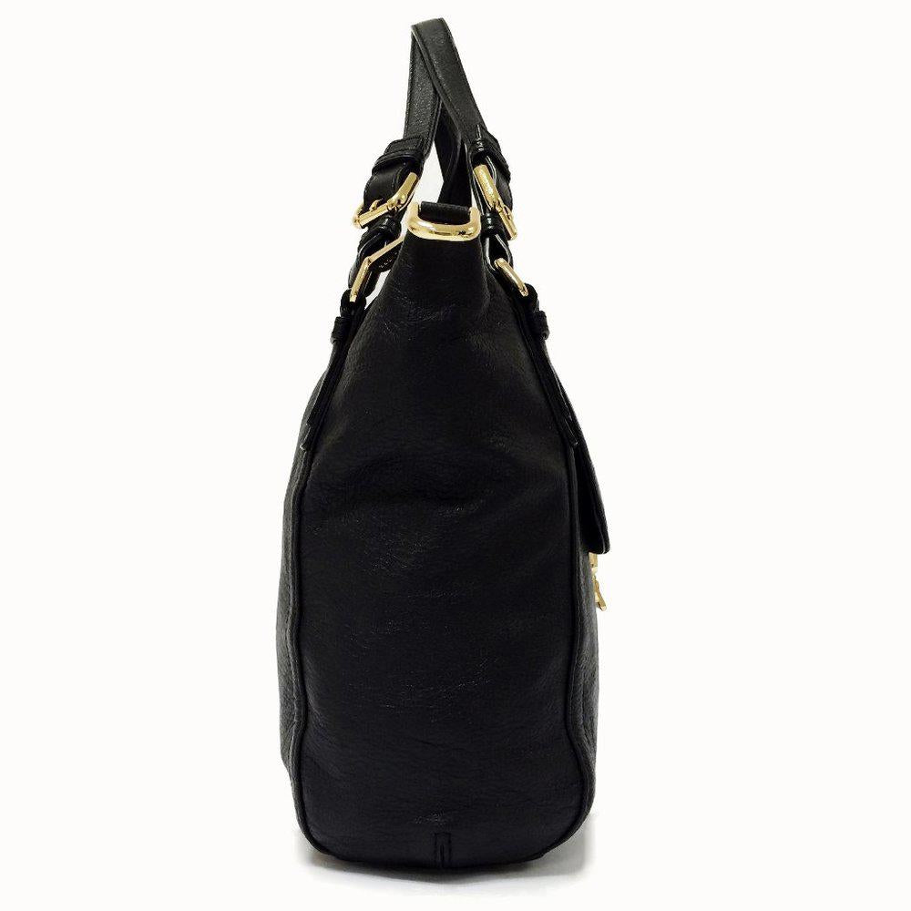 Michael by Michael Kors Top Zip Leather Satchel Bag